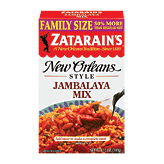 Zatarain's Family Size jambalaya rice dinner mix, add meat for a one-pot dinner Full-Size Picture